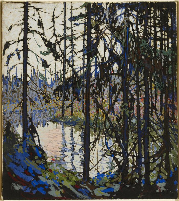 Study for "Northern River"