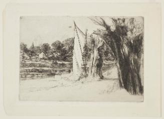 Thames Ditton - with a Sail