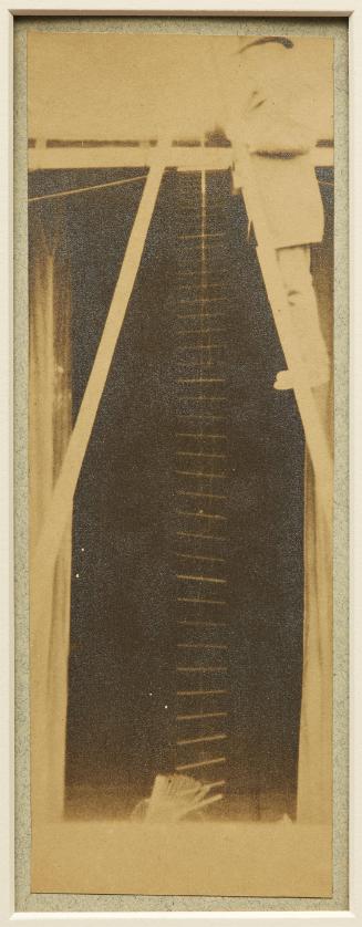 Chronophotographic study of the trajectory of a baton