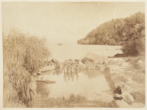 [Hinemoa's Bath, Mokoia Island]   from Oceanic Album