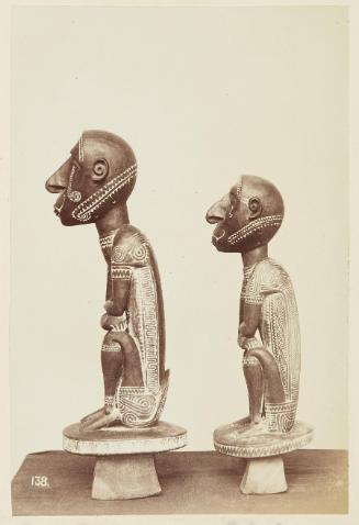 [New Guinea: Idols, profile view]   from Oceanic Album