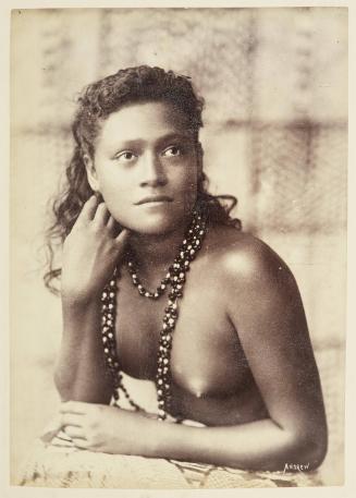 [Samoan girl: Letia] "Il Penseroso"   from Oceanic Album