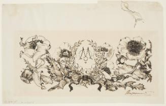 Headpiece, Notes et Souvenirs sur Charles Meryon A. Bouvenue