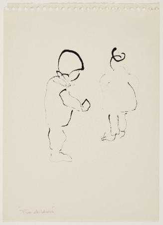 Two children