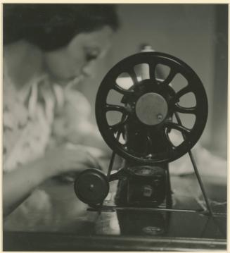 Untitled (Woman at Sewing Machine)