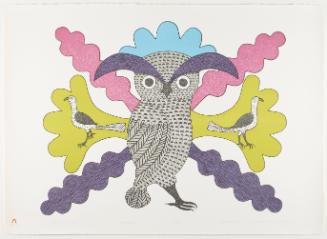 Opiilu Timialu from Lithographs by Kenojuak