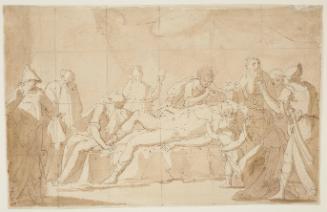 Deathbed Scene (recto); Deathbed Scene (verso)