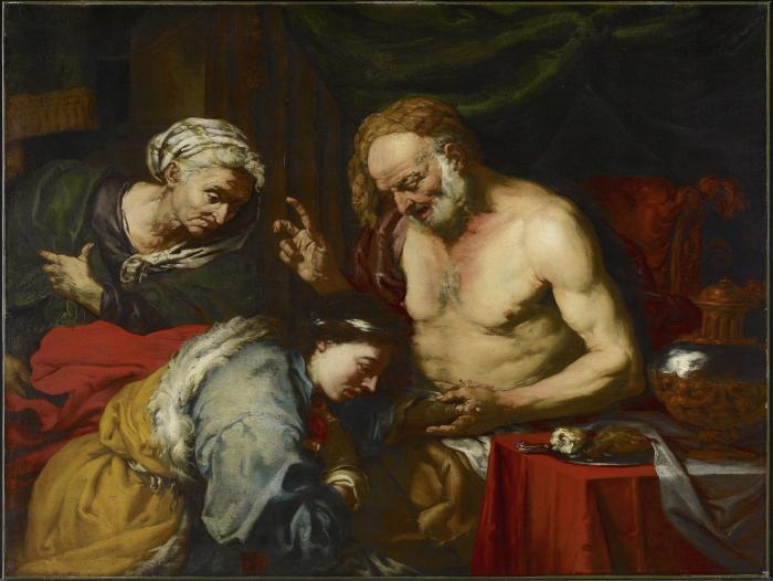 Isaac Blessing Jacob