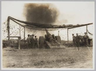 Firing a long range gun