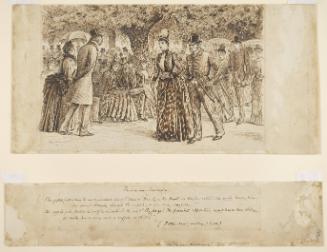 Feminine Perversity: The Sunday Promenade in Rotton Row (for Harpers New Monthly Magazine)