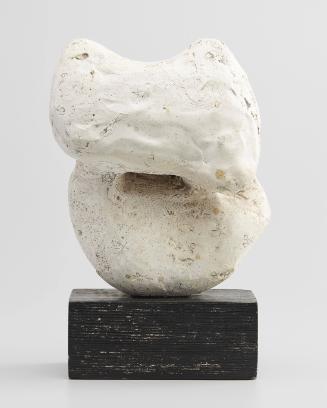 Maquette for Left Hand Form in Three Motives against Wall No. 2