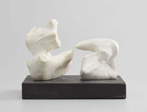 Maquette for Two Piece Reclining Figure: Points