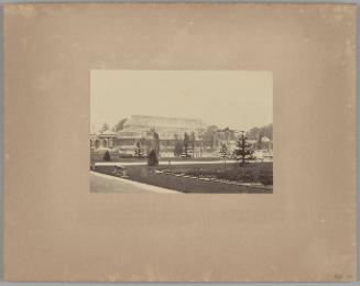 Upper Terrace and Conservatory, Looking North-East