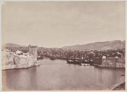 View over the Port of Marseille.