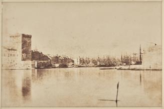 View of the port of Marseilles.
