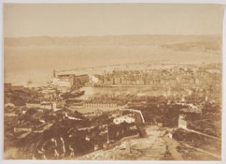 View overlooking Port of Marseille.