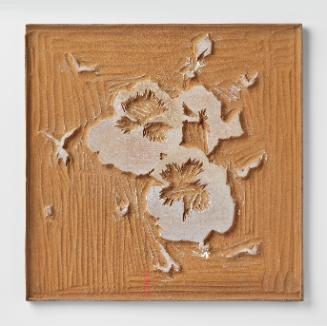 Linoleum Block for the Inquisitive Pansies 7