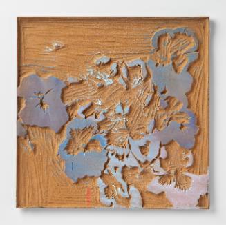 Linoleum Block for the Inquisitive Pansies 2