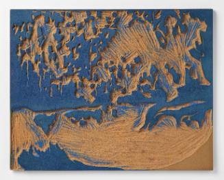 Linoleum block from Green and Gold