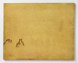 Linoleum block from Green and Gold