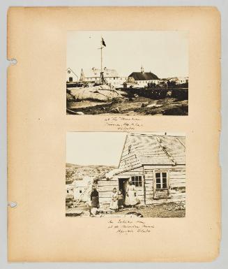 [Moravian Mission in Hopedale, Labrador] Page 69 of Newfoundland from Collection of Canadian albums compiled by Edith S. Watson
