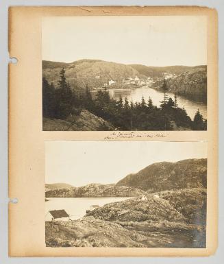 [Boarding in Exploits with "Aunt Phoebe"] Page 46 of Newfoundland from Collection of Canadian albums compiled by Edith S. Watson
