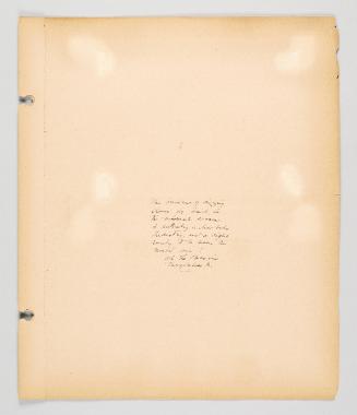 The business of digging clams for bait in the mackerel season is entirely a low tide Industry, and a sight rarely to be seen the world over! At Le Bassin, Magdalen Is. Page 33 of Fish; from collection of Canadian albums compiled by Edith S. Watson, 1890s-1930s
