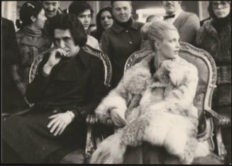 Patty Pravo and her husband Franco Baldieri 