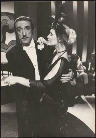 Singer Patty Pravo waltzes with Arnoldo Foà 