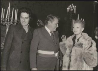 Portrait of the singer Patty Pravo 