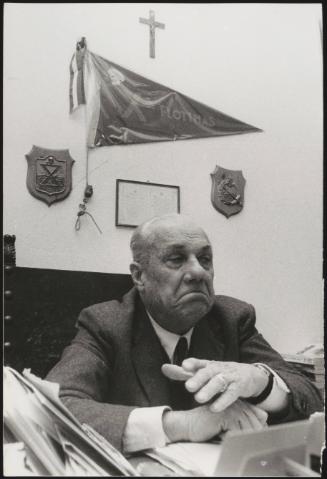 Fascist politician Valerio Borghese  