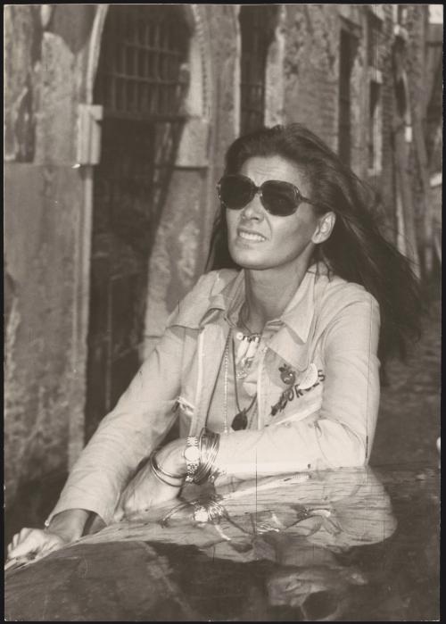 Actress Florinda Bolkan in Venice