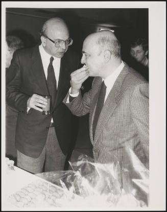 Ciriaco De Mita and Bettino Craxi