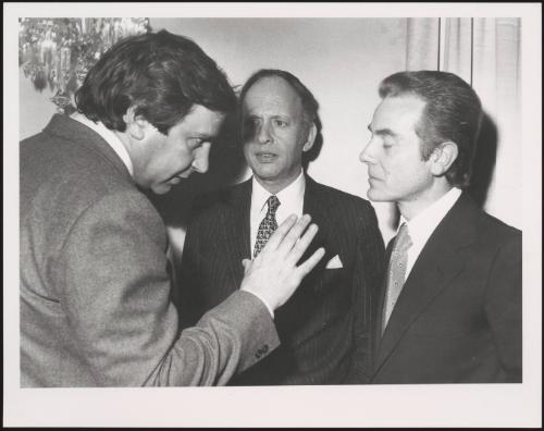 Claudio Signorile, Richard N. Gardner and Gianni Letta