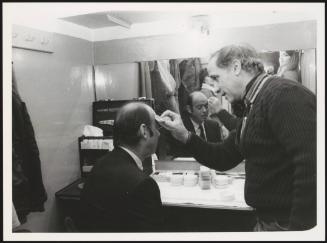 Renato Altissimo before a TV appearance 