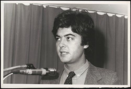 Portrait of Claudio Martelli 