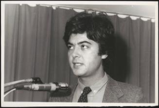 Portrait of Claudio Martelli 