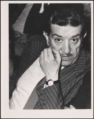 A portrait of Franco Evangelisti 