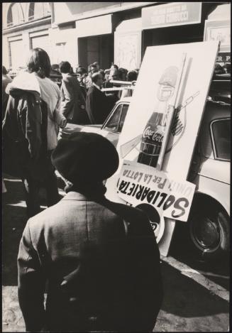 Demonstrations during the occupation of the Coca-Cola factory

