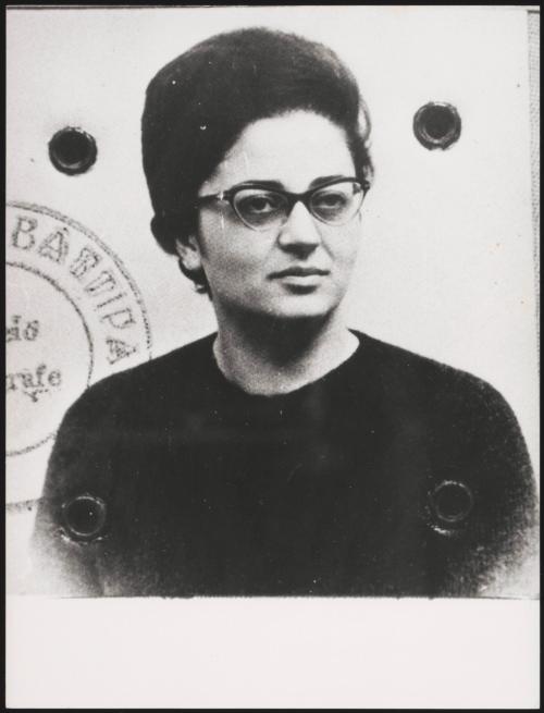 Official portrait of victim Teresa Ricciardi, killed by police fire during a protest in Battipaglia in 1969