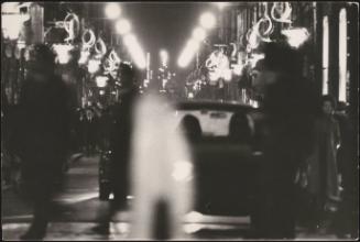 Street scene at night