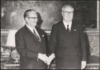Giuseppe Saragat and Josip Broz Tito, 1969