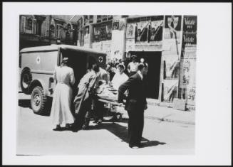 A victim of violence during the 1948 General Election