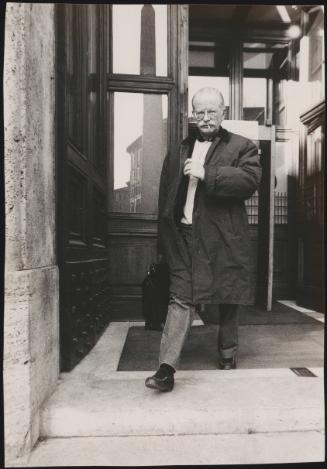 Gino Paoli, MP, leaves Palazzo Montecitorio