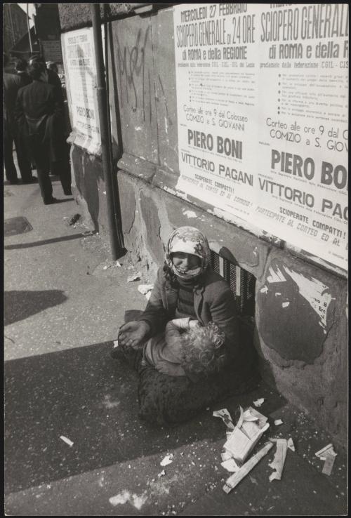 Poverty and posters for 'Piero Boni'