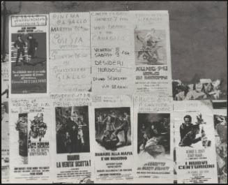 Movie publicity posters