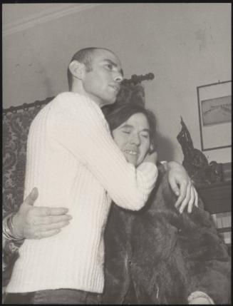 Pierre Clementi with friend