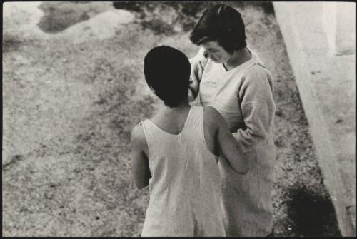 Patients from the psychiatric asylum of Villa Clara, Cagliari 