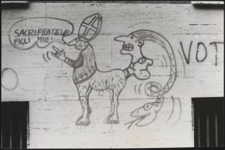 Graffiti on the a wall