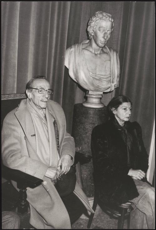 Isabella Quarantotti and Eduardo De Filippo 